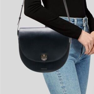 Mansur Gavriel Midnight Blue Crossbody Bag